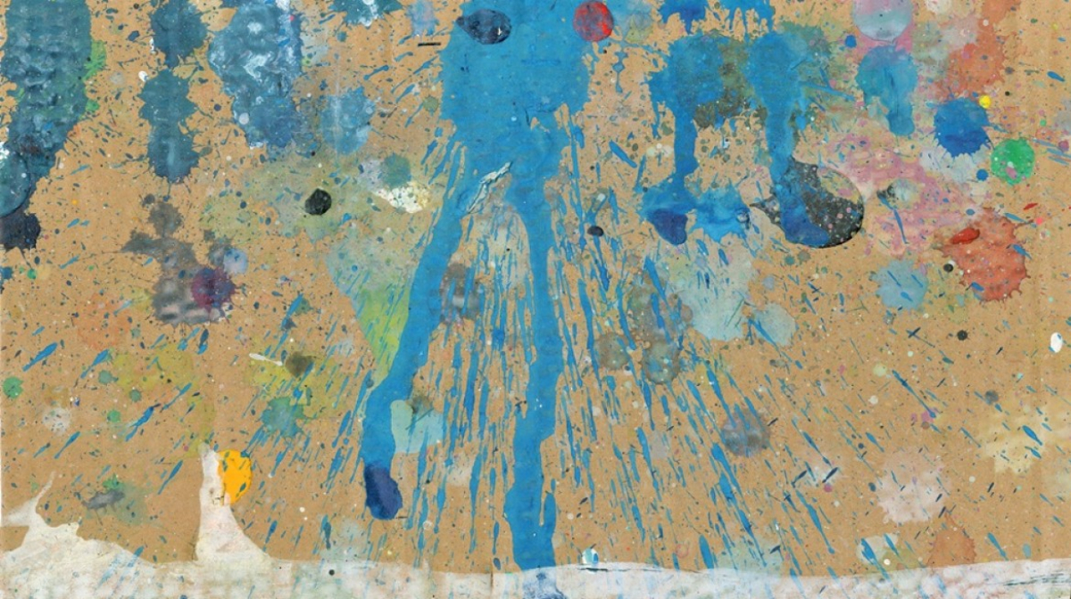 Poster to promote upcoming exhibition Let Grass Roots Grow at A-Side B-Side Gallery