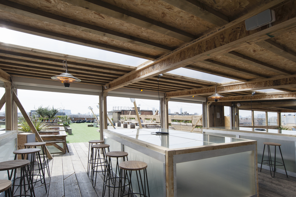 Netil 360 rooftop yoga