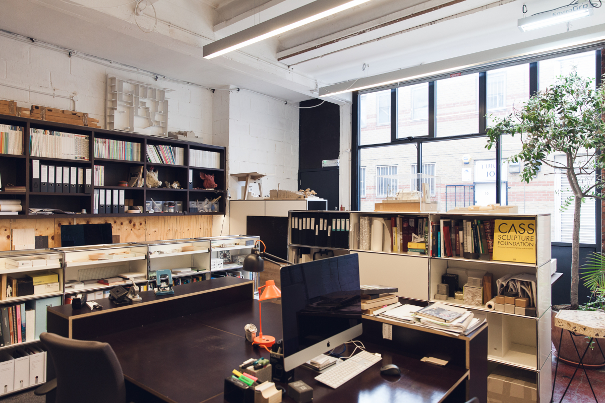 MSDA studio at Hackney Downs Studios.