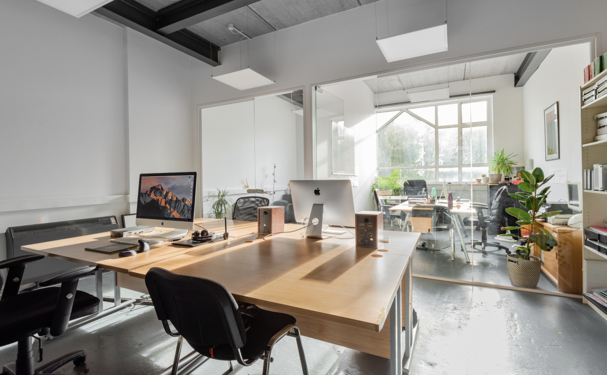 Workspace available at Hackney Downs Studios.