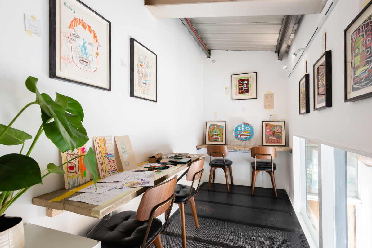 Gallery space at Hackney Downs Studios