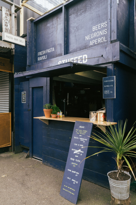 Permanent Food Unit at Netil Market