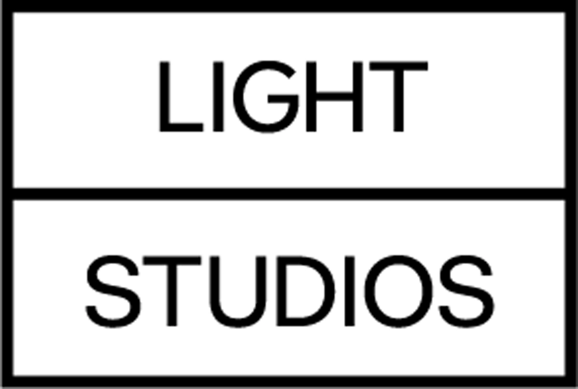 Light Studios logo in black