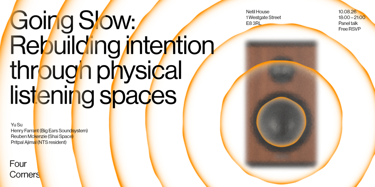 Going Slow: Rebuilding Intention Through Physical Listening Spaces