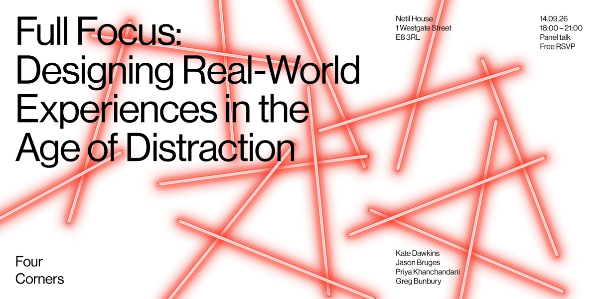 Full Focus: Designing Real-World Experiences in the Age of Distraction